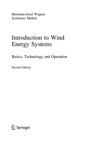 Introduction to Wind Energy Systems
