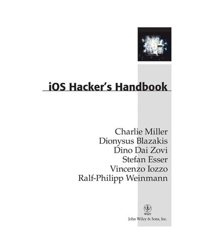 iOS hacker's handbook