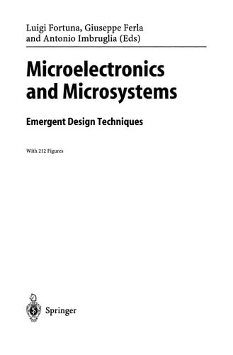 Microelectronics and Microsystems