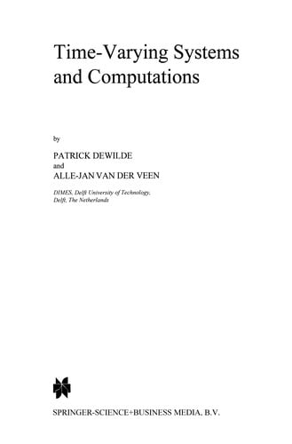 Time-Varying Systems and Computations