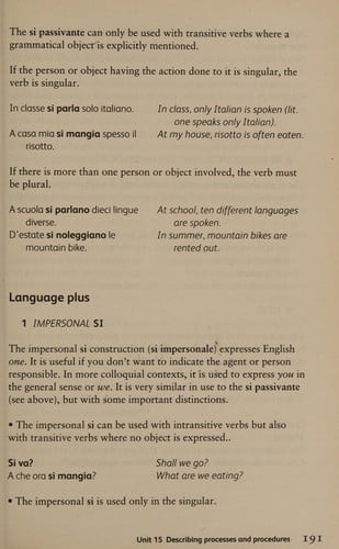 Italian grammar you really need to know