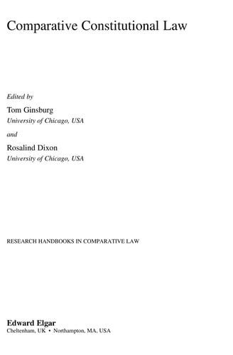 Comparative constitutional law