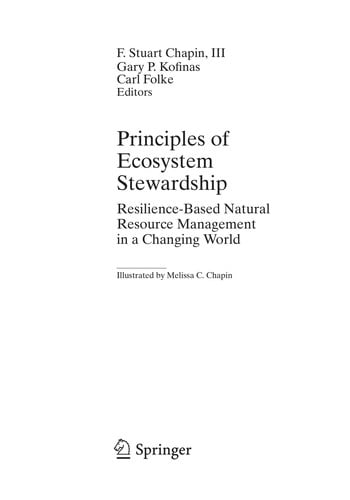 Principles of ecosystem stewardship