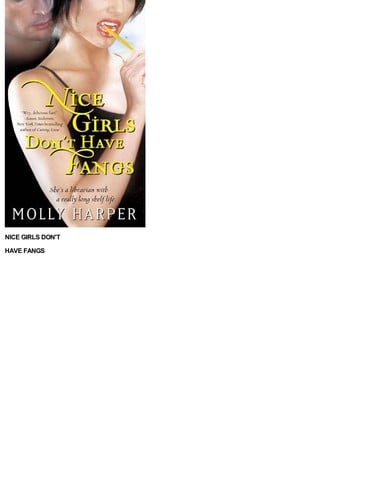 Nice Girls Don't Have Fangs