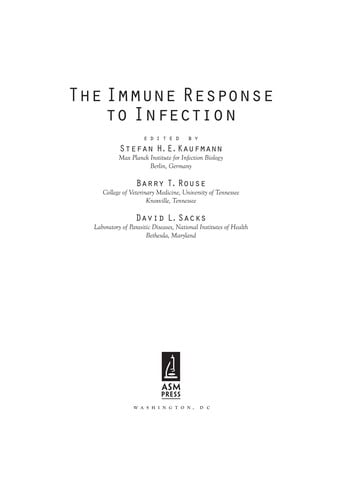 The immune response to infection