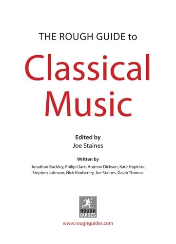 The rough guide to classical music