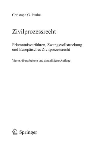 Zivilprozessrecht