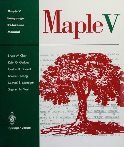 Maple V language reference manual
