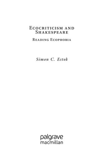 Ecocriticism and Shakespeare